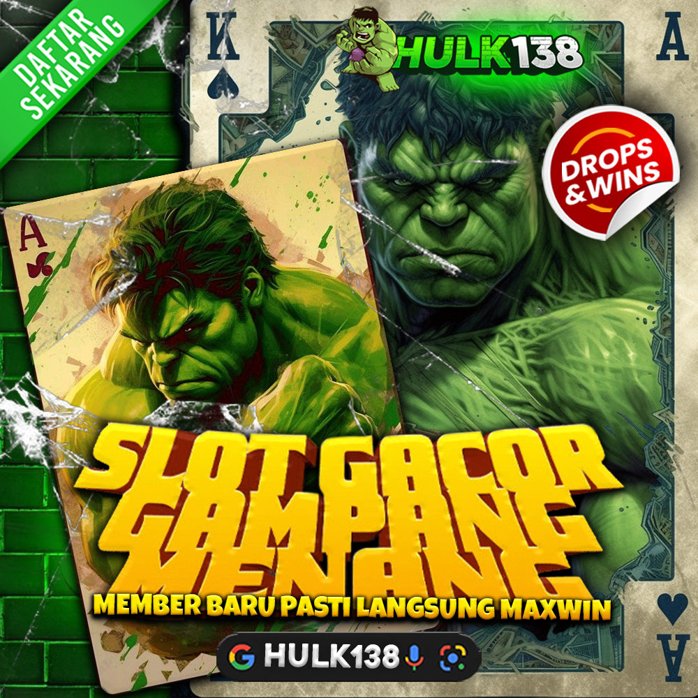 Hulk138 Situs Game Online Menyediakan Minimal Bet 200 Rupiah